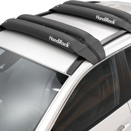 HandiWorld Μπάρες Οροφής Φουσκωτές Handirack για Volkswagen Polo 2019+ (Σετ χωρίς πόδια) Μαύρες