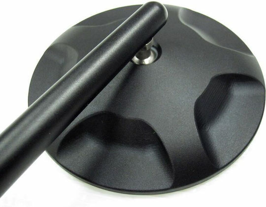 Parts Europe Motorcycle Mirrors 2pcs Black