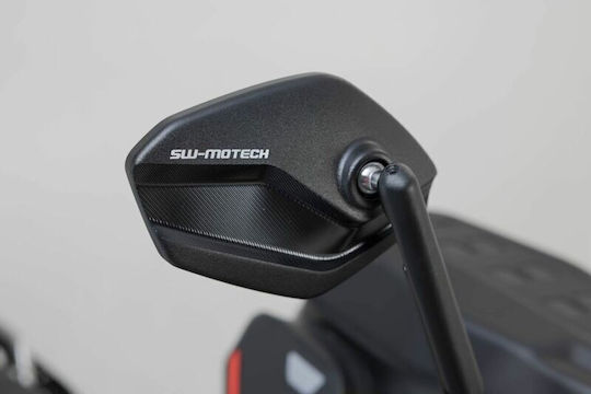 SW-Motech Motorradrückspiegel 2Stück Schwarz