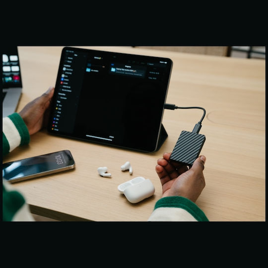 Verbatim Store 'n' Go Mini Stripe USB-C Външен SSD 512GB 2.5" Черен