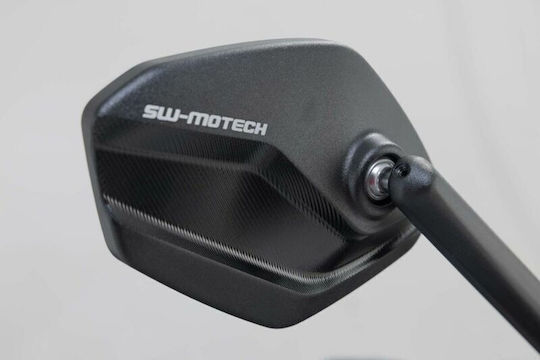SW-Motech Καθρέπτες Μοτοσυκλέτας 2τμχ Μαύρο