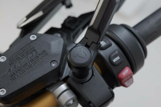 SW-Motech Огледала за мотоциклет за Husqvarna 701 Супермото за Kawasaki КЛЕ 500 2бр Черен