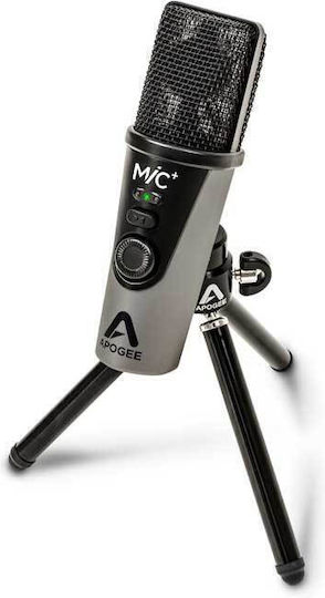 Apogee Mic Plus Microfon Condensator Desktop, Montat pe Amortizor pentru Vocale