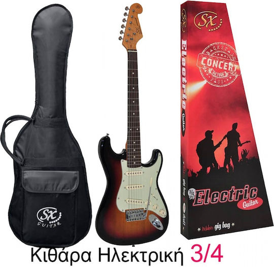 SX Guitars Sst Ηλεκτρική Κιθάρα ST Style Πορτοκαλί