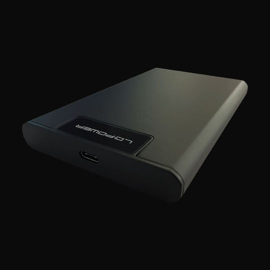 LC-Power Case for Hard Drive 2.5" SATA III with Connection SATA USB 3.2 Type-C