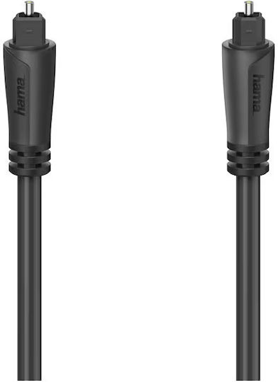 Cablu Audio Optic Hama 205133 0.75m Negru