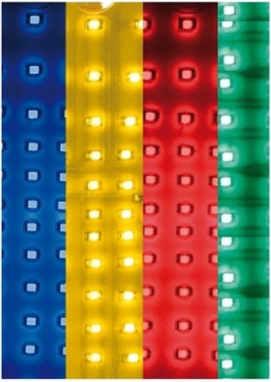 Crucea luminată cu leduri Rgb 84 Led 12v 24v 245mm X 200mm Fzhal476