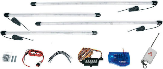 Simoni Racing LED-Streifen Für Innenraum-Dekorationsbeleuchtung Für Autos Blau