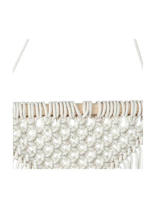 Cream Wall Macrame Decor Dimensions 70 X 25.5 X 1.5 Cm Relaxdays