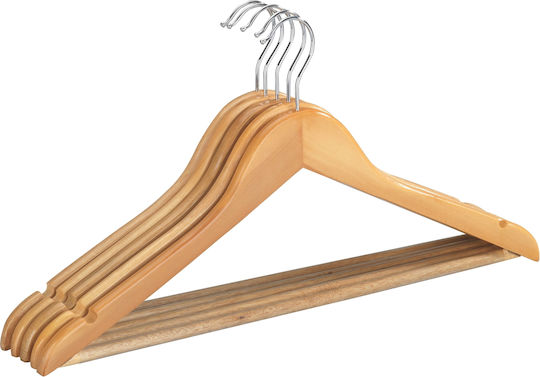 Wenko Clothes Hanger Brown twm_447416 5pcs