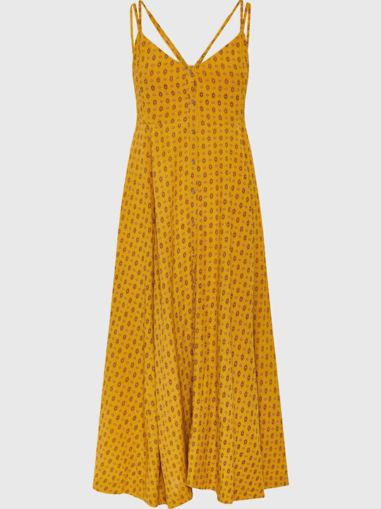 Rochii De Vară Pentru Femei Midi Rochie Galben