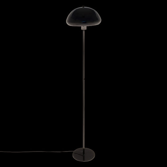 Lampadare De Podea Înălțime 140cm Cu Bază De Bec E27 Negru