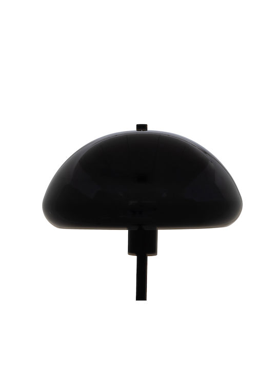 Floor Lamp Height 140cm with Lamp Bulb Base E27 Black
