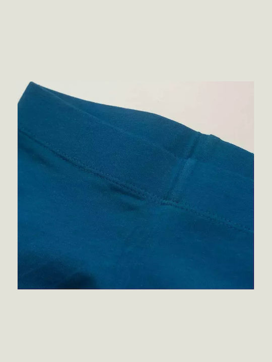 Kinder Leggings Radfahren Kurz Blau