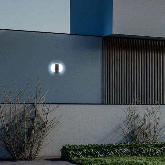 Eurolamp Wall Mounted Solar Light 5W 500lm with Natural White Light 4000K IP54