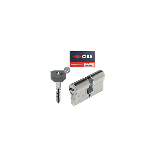Cisa Lock Cylinder Security 62mm (28-34) Silver