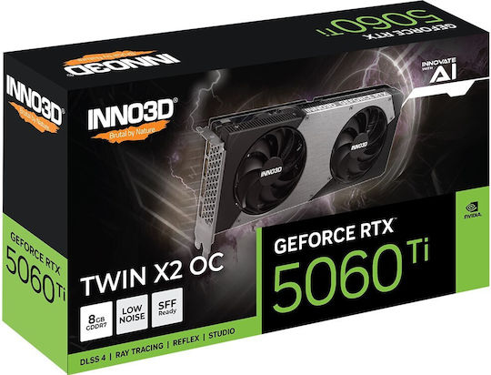 Inno 3D GeForce RTX 5060 Ti 8GB GDDR7 TWIN X2 OC Graphics Card
