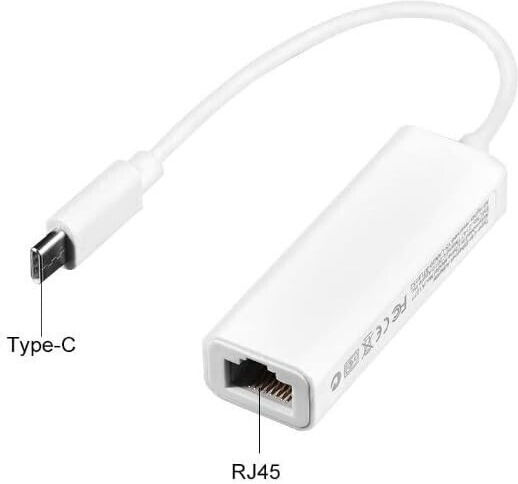 USB-C Адаптер За Мрежа С Проводна Връзка Ethernet