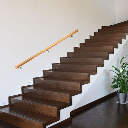 Stainless Steel Beech Balustrade Relaxdays 150cm
