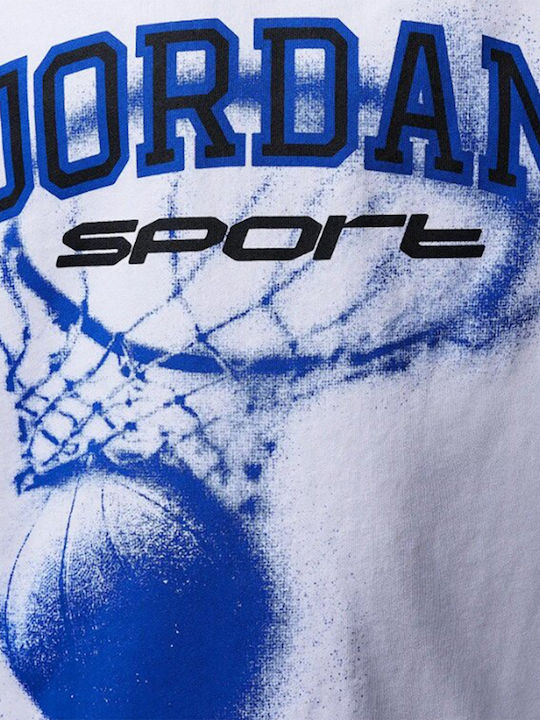 Παιδικό T-shirt Λευκό Dri-FIT Sport Hoop