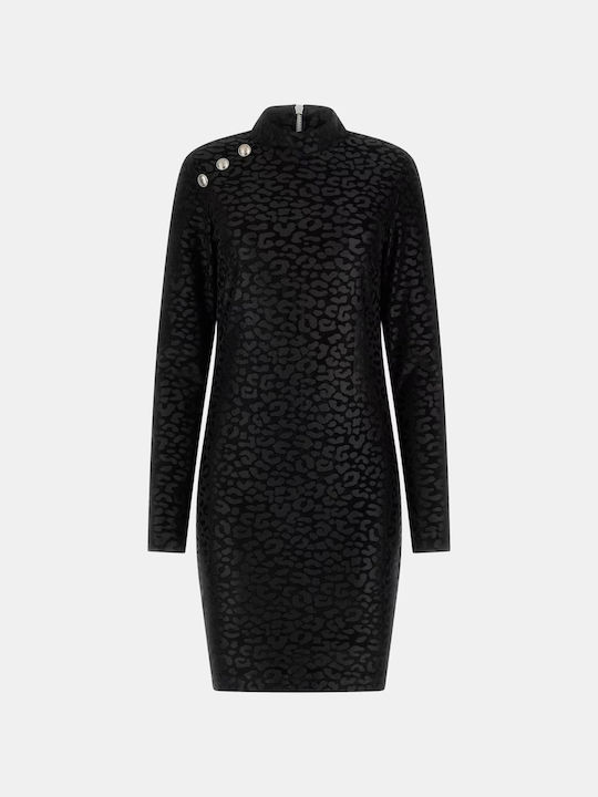 Mini Evening Velvet Black Dress