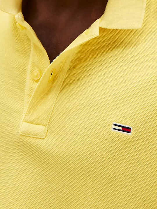 Polo Short Sleeve Yellow Blouse