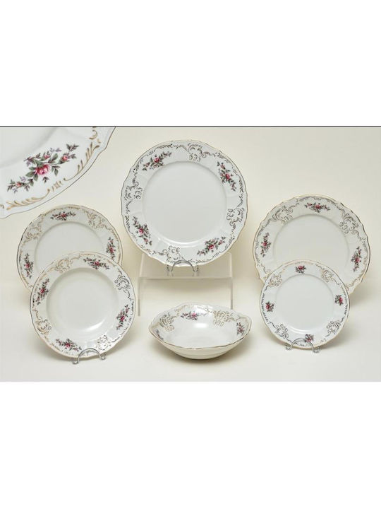 White Porcelain Dinnerware Set 20pcs