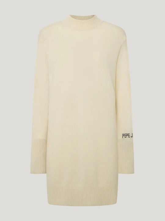 Dress Mini Φόρεμα Εκρού