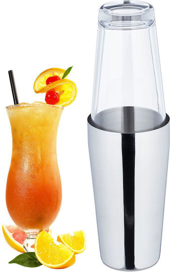 Relaxdays Boston Shaker cu Capacitate 600ml