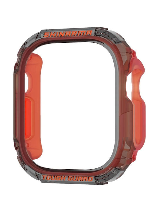 Skinarma Πλαστική Θήκη σε Πορτοκαλί χρώμα για Apple Watch 49mm Skinarma Πλαστική Θήκη σε Πορτοκαλί χρώμα για Apple Watch 49mm
