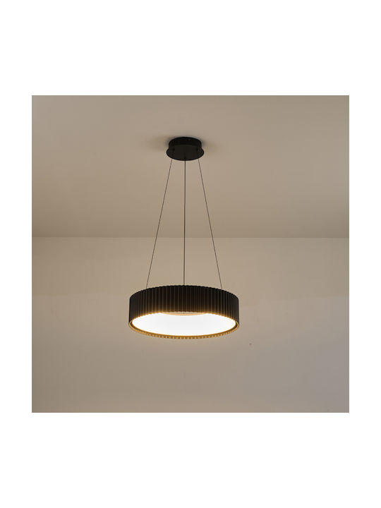 Eurolamp Lumini Suspendate Negru LED Cu Lumină Alb Cald 46x46x132.5cm