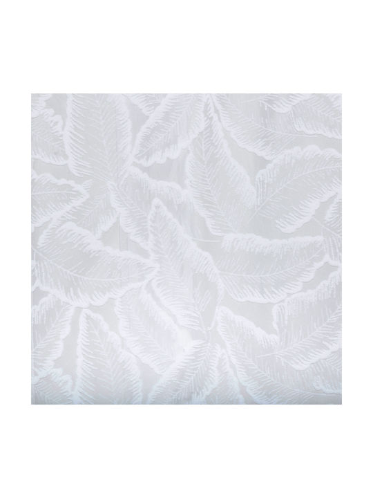 Curtain with Grommets Lazi White 140x240cm