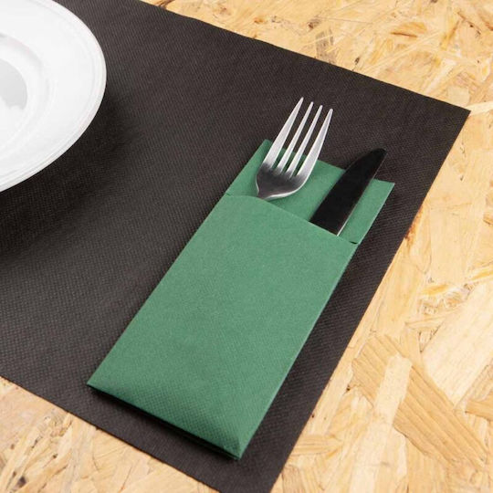 Napkin Envelope 32x38cm Green Point To Point 1250pcs 14-4026 Paperq