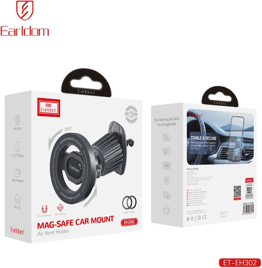 Earldom Car Mobile Mount with Magnet Black