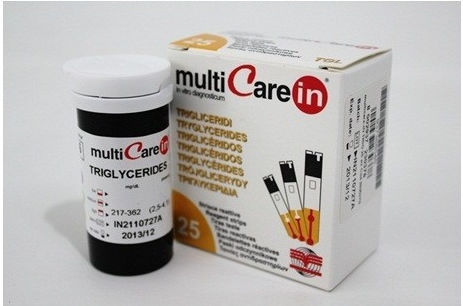 BSI Multicare-in Τριγλυκεριδίων Αναλώσιμα Ιατρείου 25τμχ