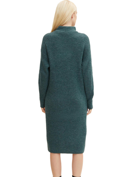 Midi Dress Knitted Green