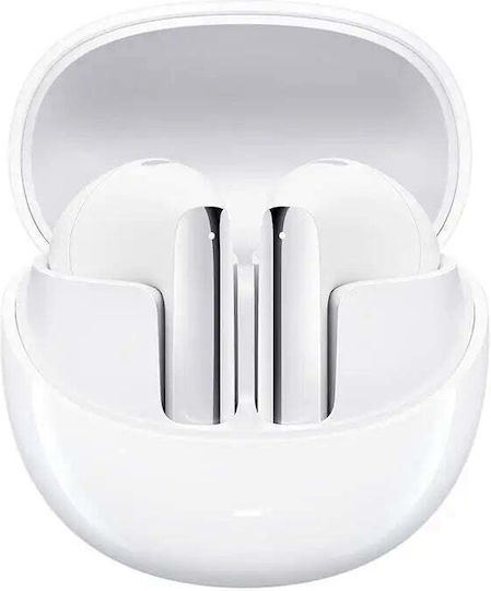 QCY HT 10 Pro Earbud Bluetooth хендсфри Слушалки с Устойчивост на Пот и Кутийка за Зареждане Бял