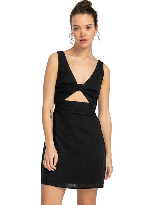 Only You Summer Mini Dress Black
