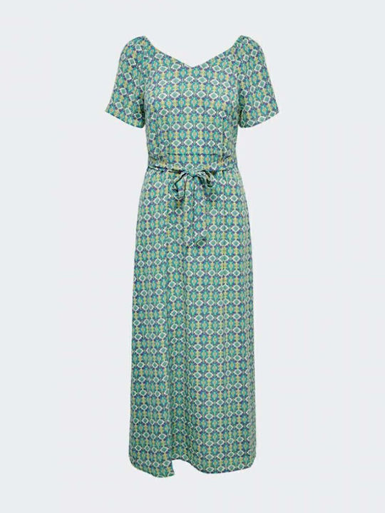 Life Sommer Maxi Kleid Algiers Blue