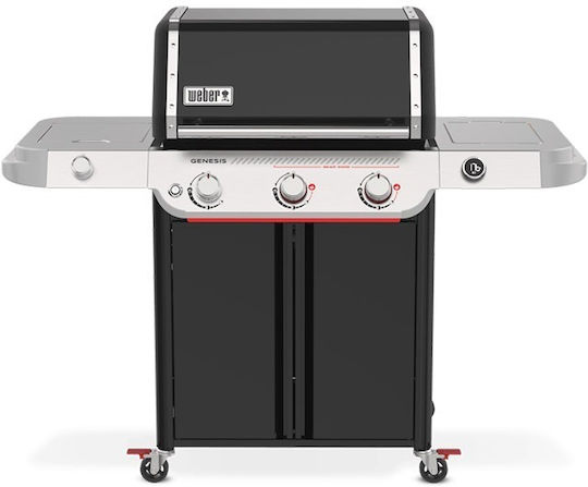 Weber Genesis E-335 Газово Барбекю Чугунена Решетка с 3 бр 17.88кВт и Страничен Нагревател