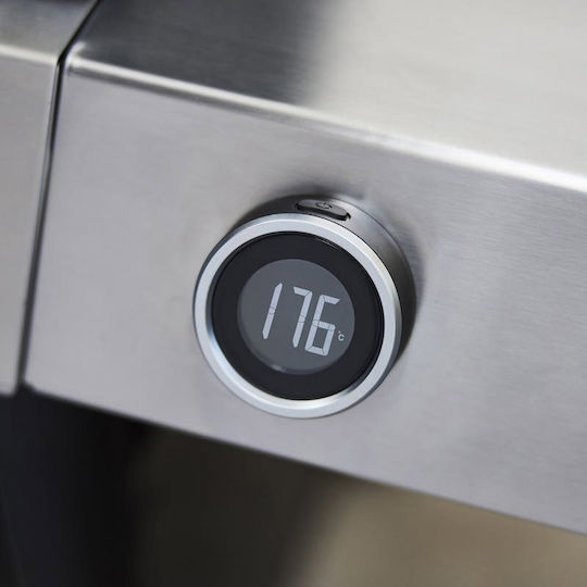 Weber Genesis E-335 Газово Барбекю Чугунена Решетка с 3 бр 17.88кВт и Страничен Нагревател