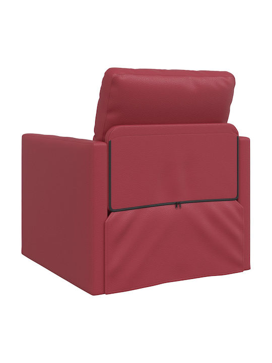 din Piele Ecologică Burgundia 74x77x81cm