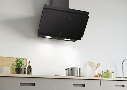 Candy Șemineu Hotă 90cm Negru
