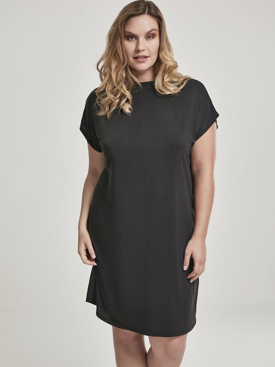Rochii De Vară Pentru Femei Mini Tricou Rochie Neagră