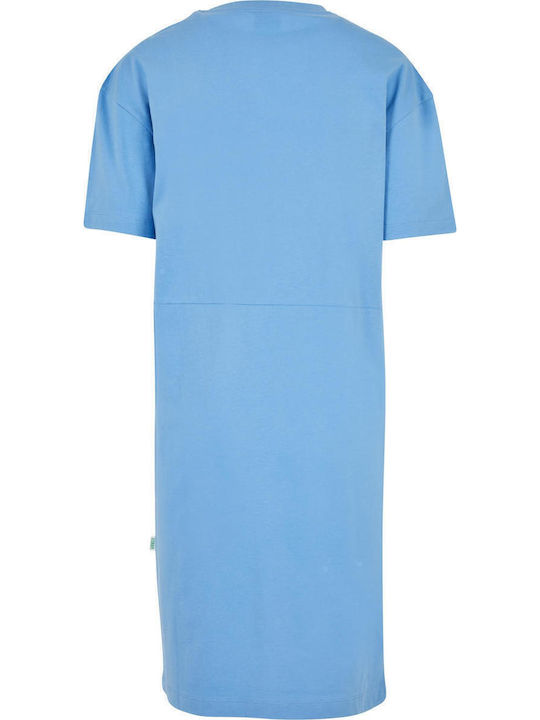 Καλοκαιρινό Mini Αθλητικό Φόρεμα T-shirt Κοντομάνικο Horizonblue