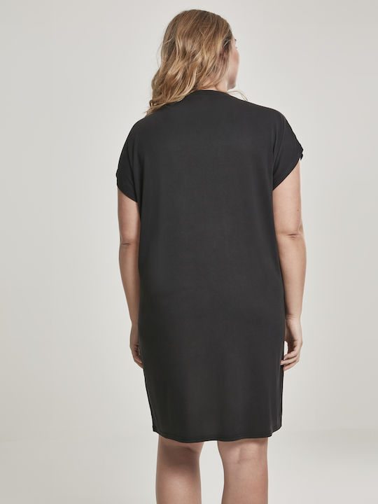 Rochii De Vară Pentru Femei Mini Tricou Rochie Neagră