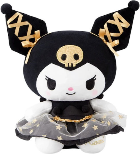 Λούτρινο Sanrio Kuromi Hello Kitty 40cm 1440-234-1 Μαύρο