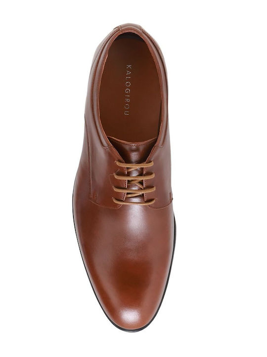 Men's Leather Casual Shoes Tabac Brown