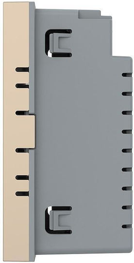 Livolo Touch Wall Switch Two-Way without Frame Gold