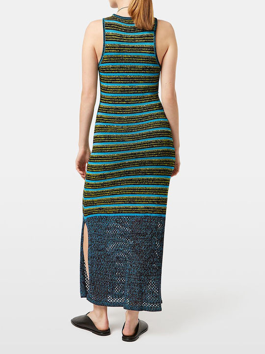 Sommer Maxi Abendkleid Mehrfarbig